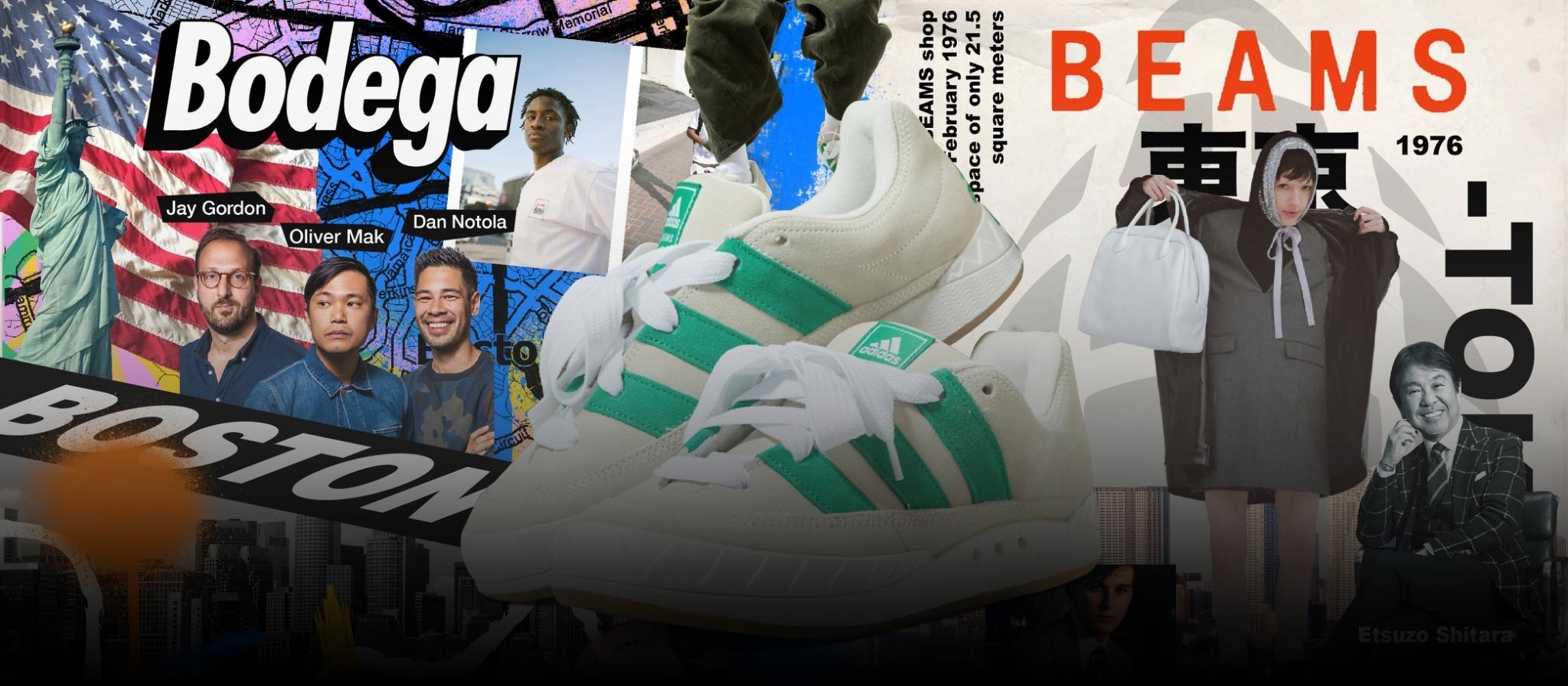 Element of adidas Originals x Bodega x Beams "Adimatic" จุดกำเนิดของดาวเด่นที่มารวมกันในรองเท้าสเก็ตสามโลก