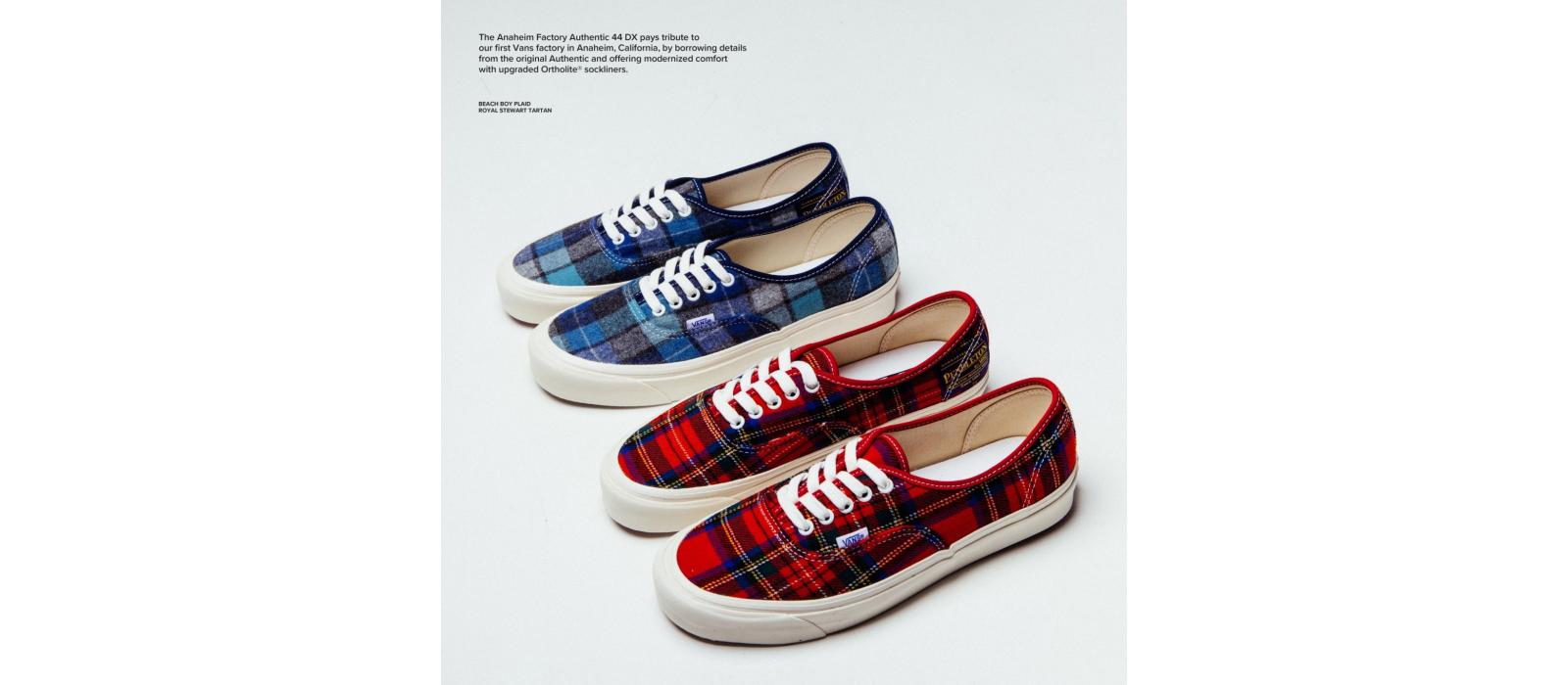 Vans x Pendleton® Anaheim Factory Authentic 44 DX (3,190 THB)