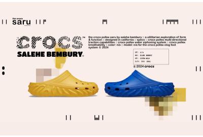 Salehe Bembury x Saru Clog “Citrine and Geneva” (3,290 THB) | Online Raffle Via. Carnival Application