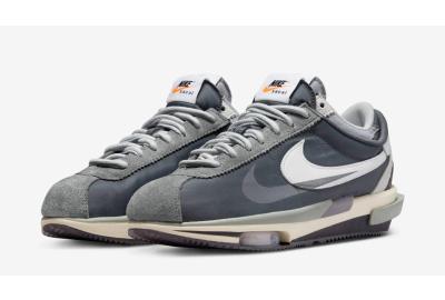 Sacai x Nike Zoom Cortez  "Iron Grey" (6,200 THB) | Online Raffle Via. Carnival Application