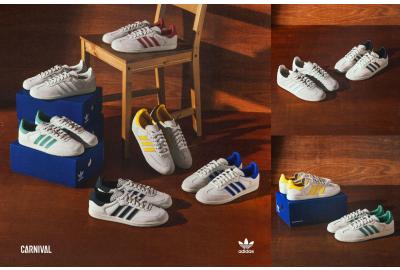 adidas Originals x Pharrell Williams Humanrace Samba “Colors Pack” (7,200 THB) l Online Raffle Via. Carnival Application